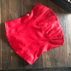 H&M Red Corset